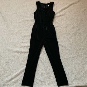 Velour jumpsuit